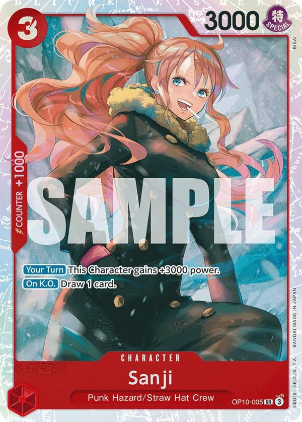 Image for Sanji (OP10-005) (Royal Blood) - One Piece Card Game