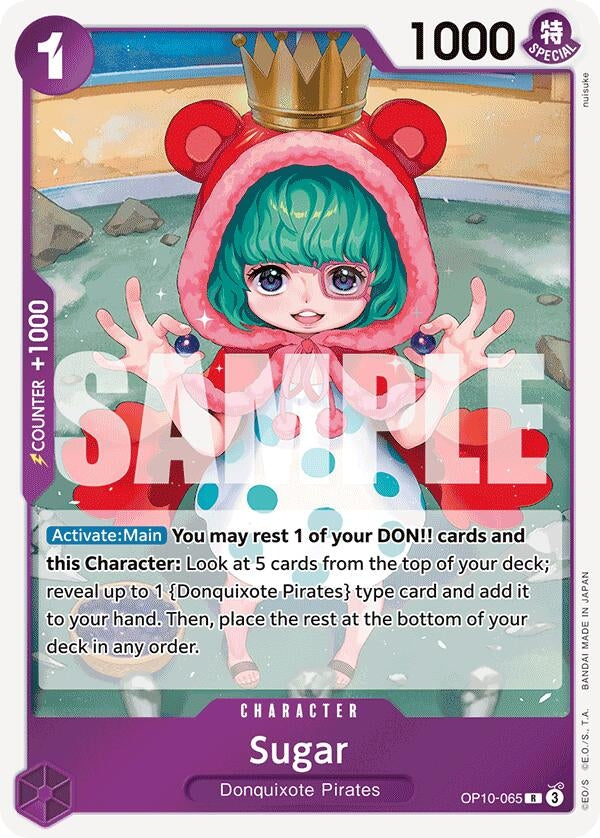 Image for Sugar (065) (OP10-065) (Royal Blood) - One Piece Card Game