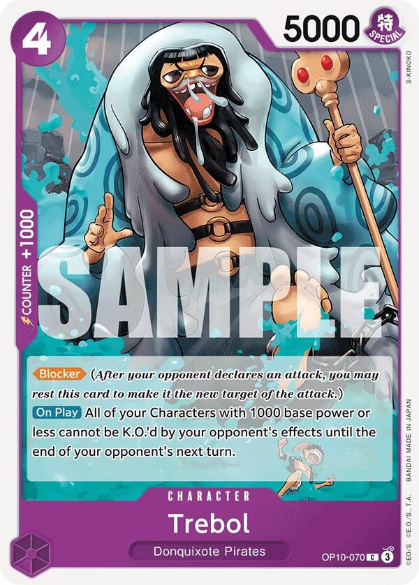 Image for Trebol (OP10-070) (Royal Blood) - One Piece Card Game
