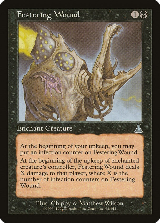Festering Wound (61) [UDS] - MTG Single