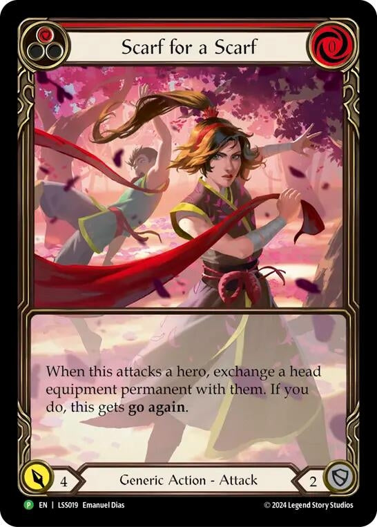 Image for Scarf for a Scarf - LSS019 (LSS019) (Flesh and Blood: Promo Cards) - Flesh and Blood TCG