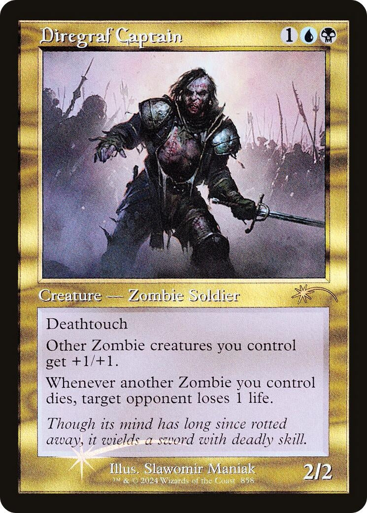 Image for Diregraf Captain (Retro Frame) (858) (Secret Lair Drop Series) - Magic: The Gathering