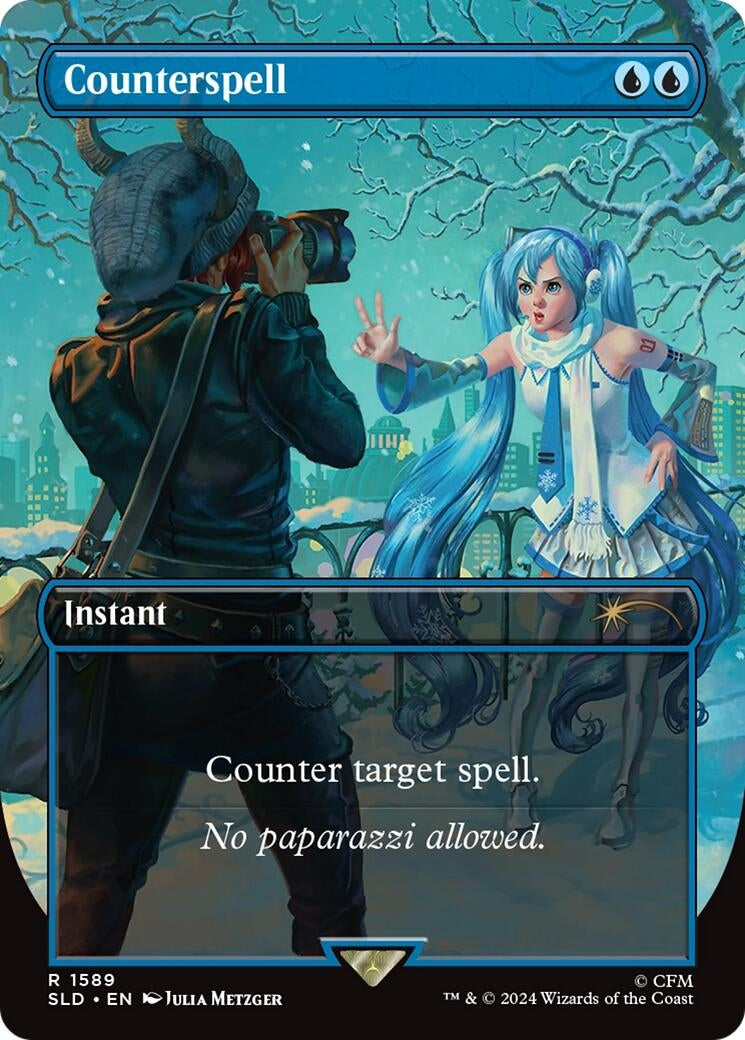 Image for Counterspell (1589) (1589) (Secret Lair Drop Series) - Magic: The Gathering