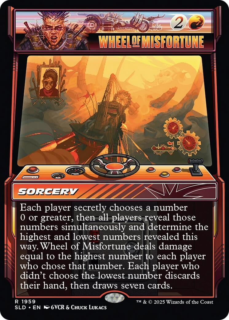Image for Wheel of Misfortune (1959) (1959) (Secret Lair Drop Series) - Magic: The Gathering