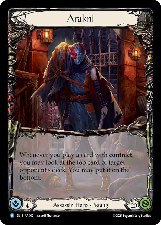 Image for Arakni (ARK001) (Blitz Deck: The Hunted - Arakni) - Flesh and Blood TCG