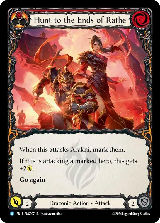 Image for Hunt to the Ends of Rathe (FNG007) (Blitz Deck: The Hunted - Fang) - Flesh and Blood TCG