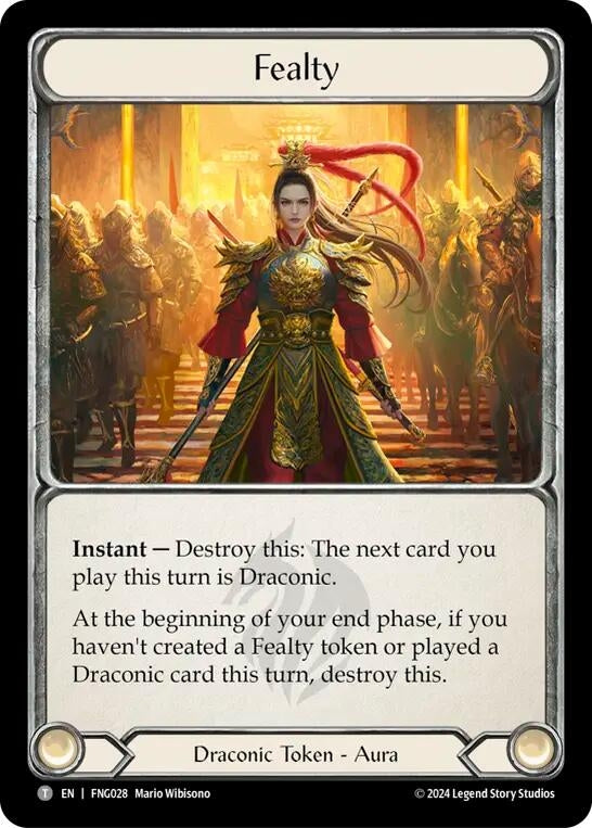 Image for Fealty // Marked (FNG029 // FNG029) (Blitz Deck: The Hunted - Fang) - Flesh and Blood TCG