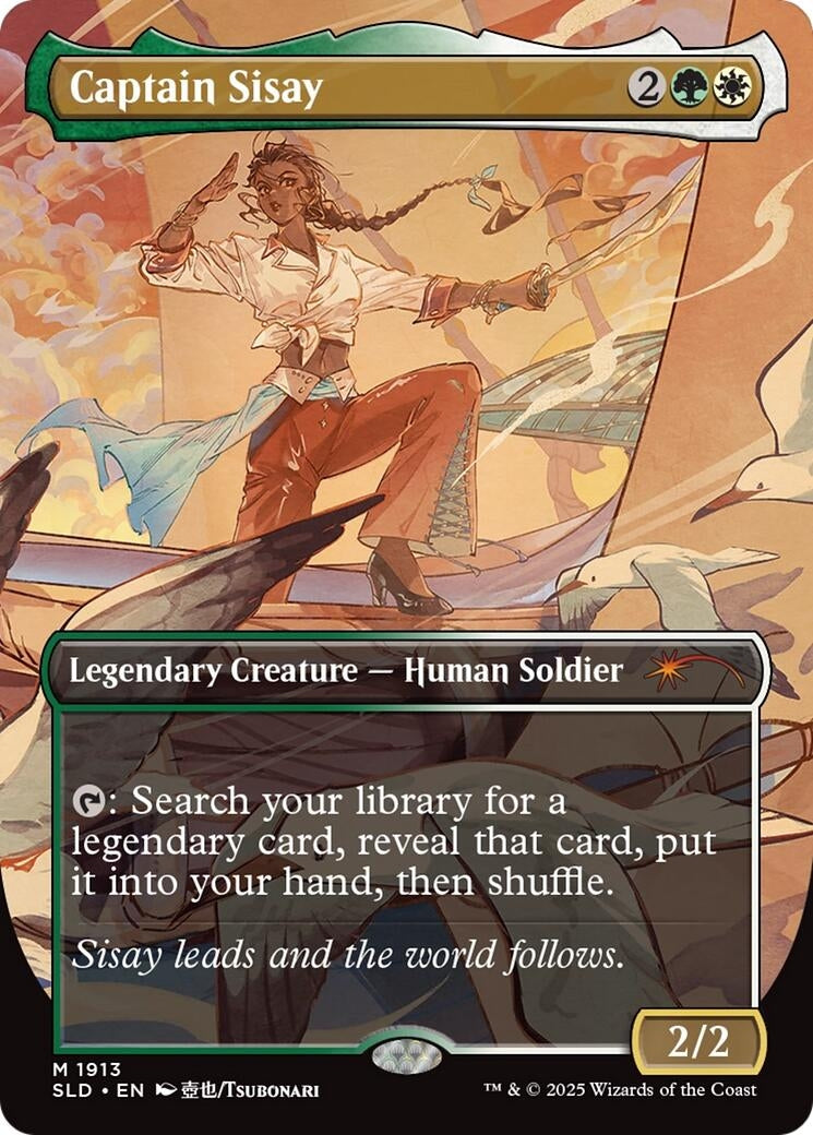 Image for Captain Sisay (1913) (1913) (Secret Lair Drop Series) - Magic: The Gathering