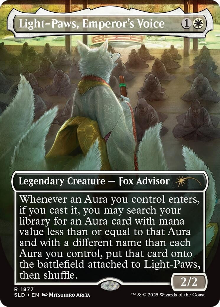 Image for Light-Paws, Emperor's Voice (1877) (Secret Lair Drop Series) - Magic: The Gathering