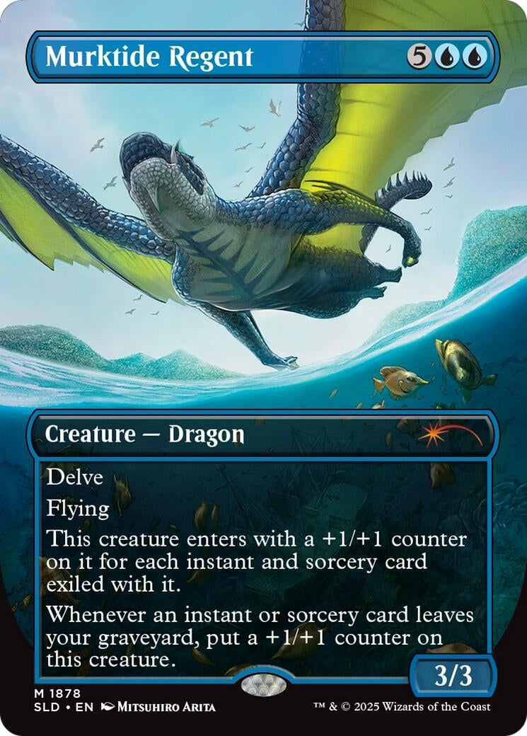 Image for Murktide Regent (1878) (Secret Lair Drop Series) - Magic: The Gathering