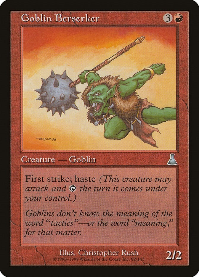 Goblin Berserker (82) [UDS] - MTG Single