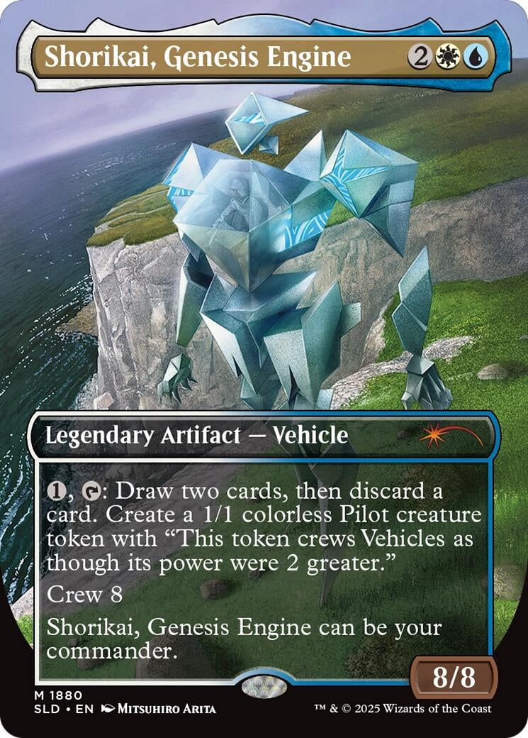 Image for Shorikai, Genesis Engine (1880) (Secret Lair Drop Series) - Magic: The Gathering
