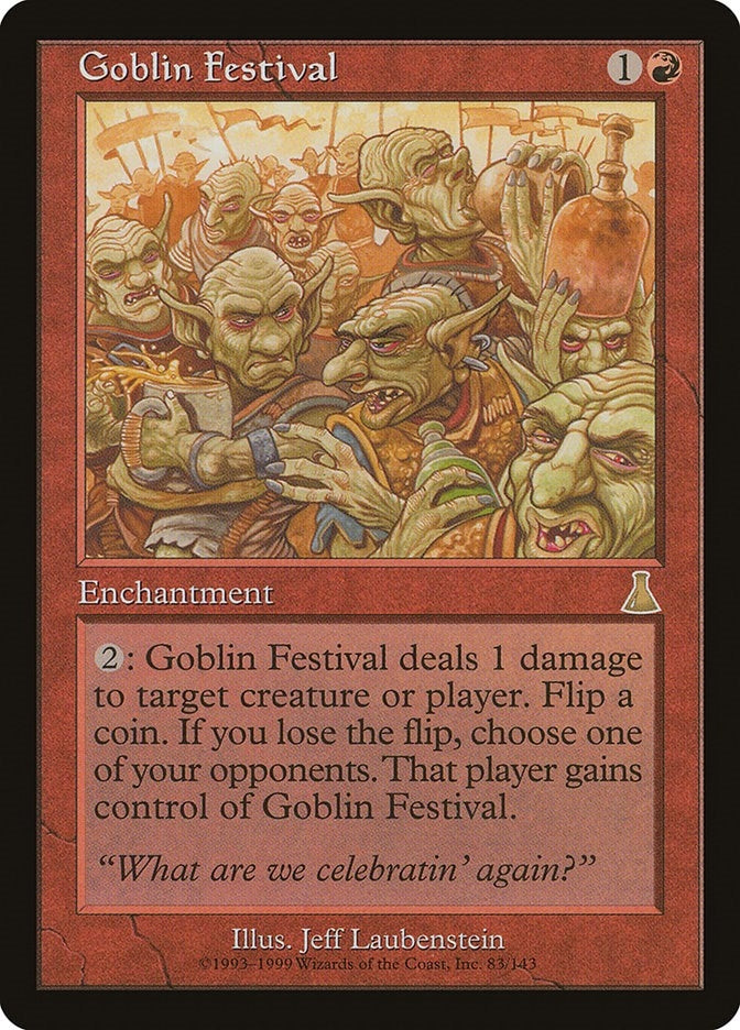 Goblin Festival (83) [UDS] - MTG Single