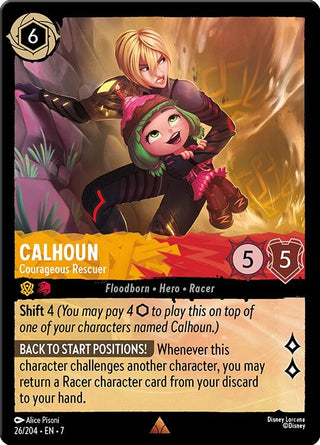 Image for Calhoun - Courageous Rescuer (26/204) [Archazia's Island] - Disney Lorcana