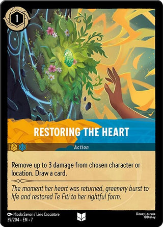 Image for Restoring the Heart (39/204) [Archazia's Island] - Disney Lorcana