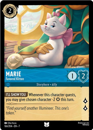 Image for Marie - Favored Kitten (166/204) [Archazia's Island] - Disney Lorcana