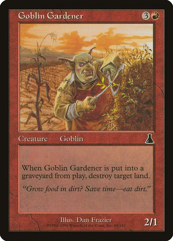 Goblin Gardener (84) [UDS] - MTG Single