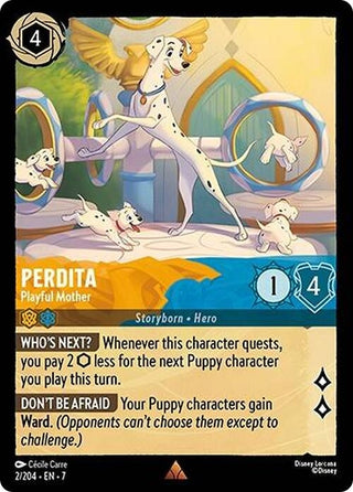 Image for Perdita - Playful Mother (2/204) [Archazia's Island] - Disney Lorcana