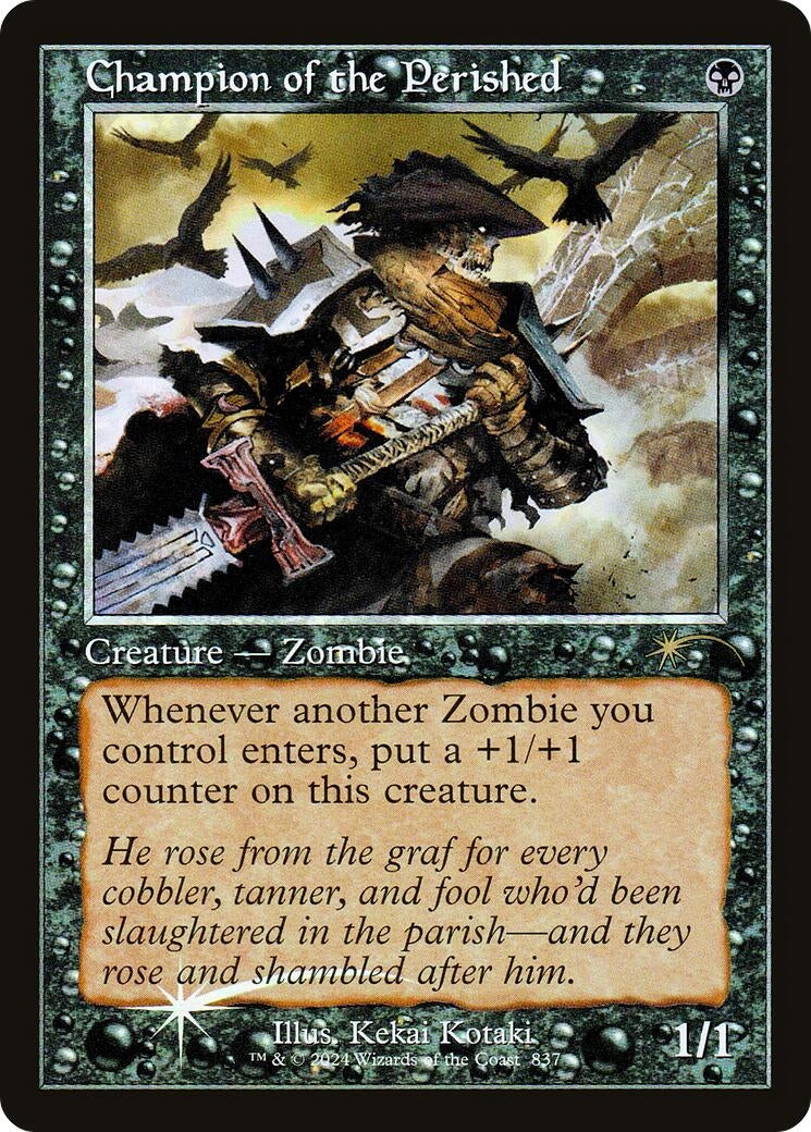 Image for Champion of the Perished (Retro Frame) (837) (Secret Lair Drop Series) - Magic: The Gathering