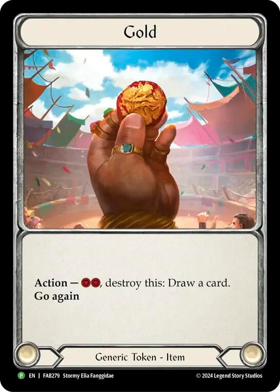Image for Gold -  FAB279 (FAB279) (Flesh and Blood: Promo Cards) - Flesh and Blood TCG