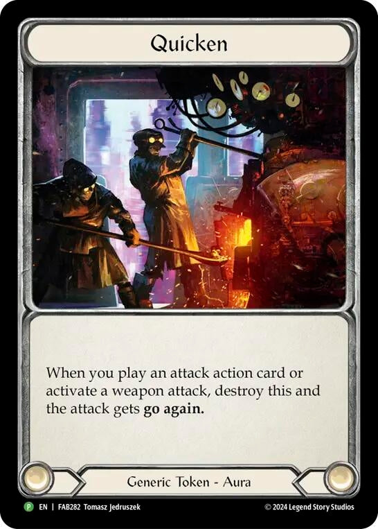 Image for Quicken - FAB282 (FAB282) (Flesh and Blood: Promo Cards) - Flesh and Blood TCG