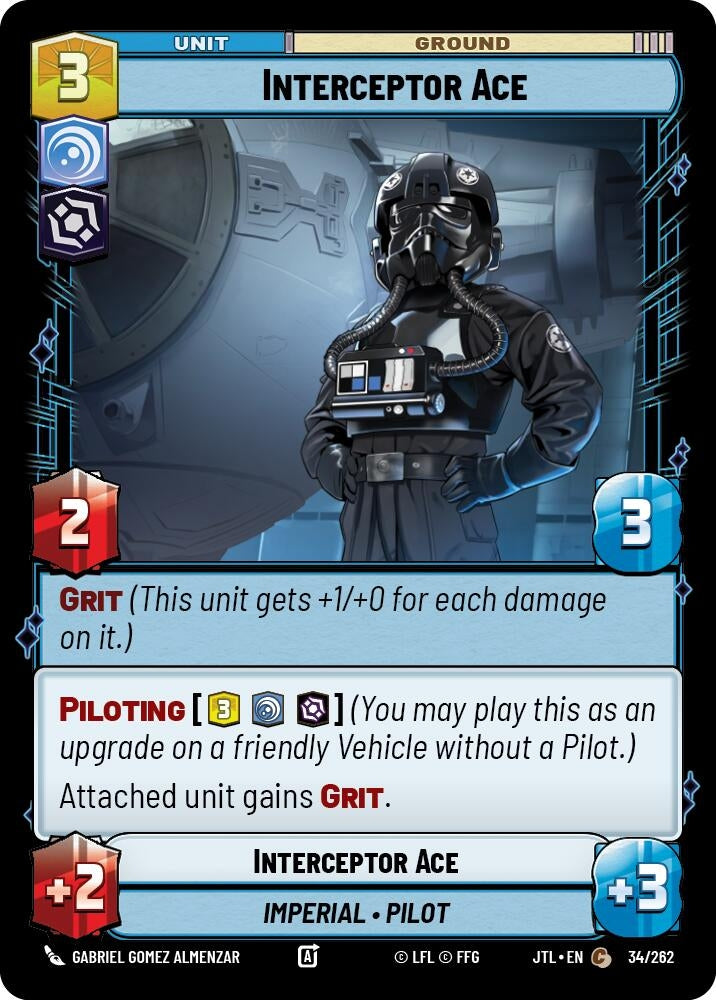 Image for Interceptor Ace (034/262) (Jump to Lightspeed) - Star Wars: Unlimited
