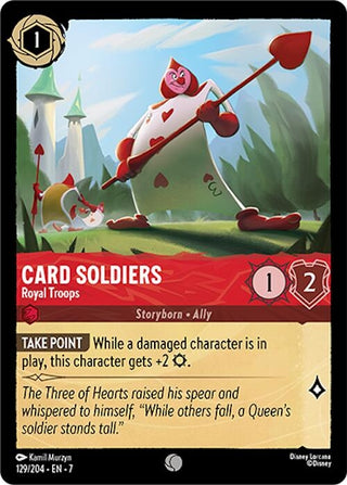 Image for Card Soldiers - Royal Troops (129/204) [Archazia's Island] - Disney Lorcana