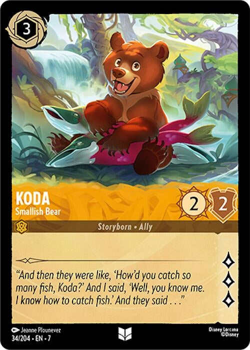 Image for Koda - Smallish Bear (34/304) [Archazia's Island] - Disney Lorcana