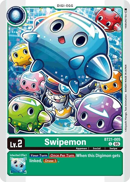 Swipemon (BT21-005 C) (World Convergence)