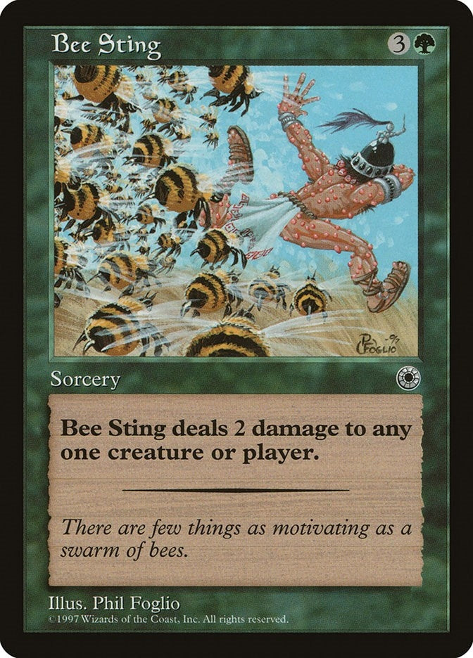Bee Sting [POR] - MTG Single