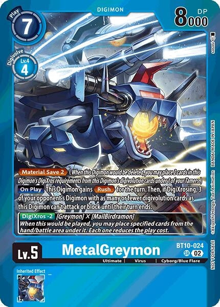 Image for MetalGreymon (Special Event Pack 2025) (BT10-024 SR) (Xros Encounter) - Digimon Card Game