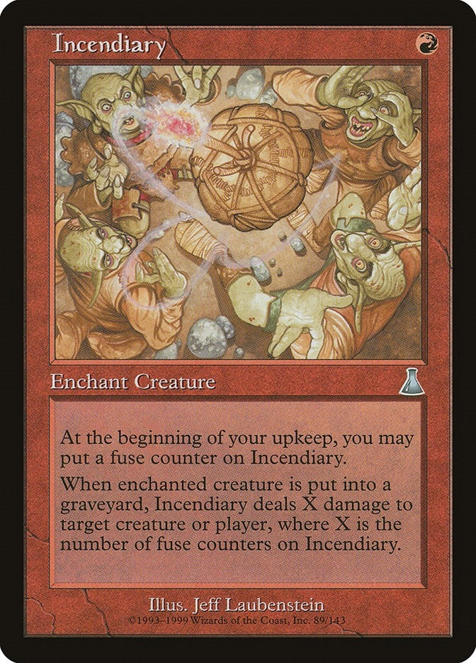 Incendiary (89) [UDS] - MTG Single