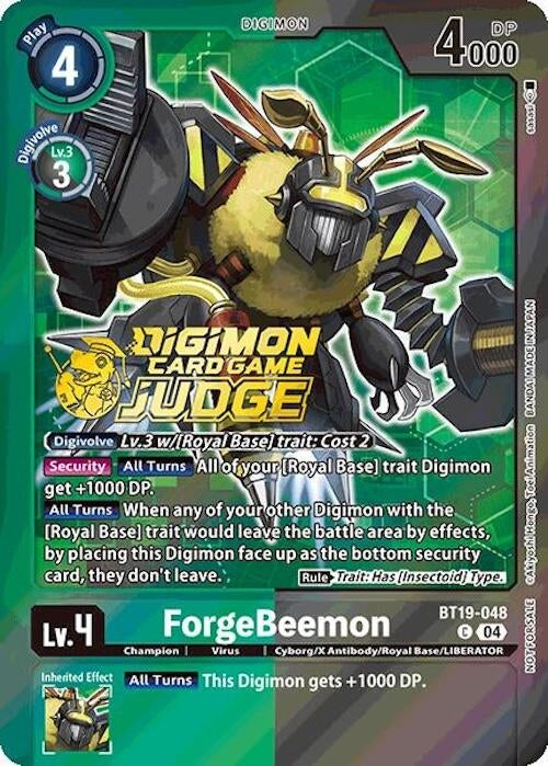 Image for ForgeBeemon (Judge Pack 2025 Wave 1) (BT19-048 C) (Release Special Booster 2.0) - Digimon Card Game