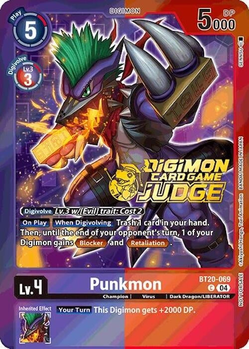 Image for Punkmon (Judge Pack 2025 Wave 1) (BT20-069 C) (Release Special Booster 2.5) - Digimon Card Game
