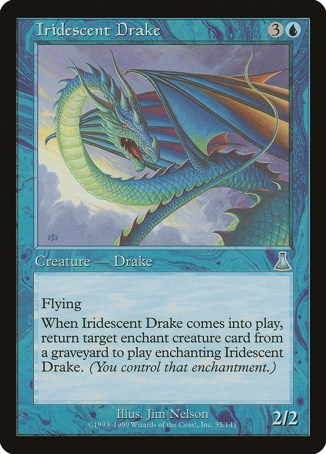 Iridescent Drake (35) [UDS] - MTG Single