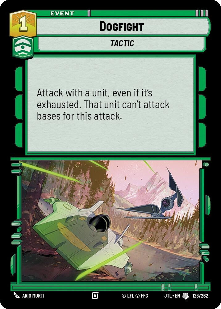 Image for Dogfight (123/262) (Jump to Lightspeed) - Star Wars: Unlimited