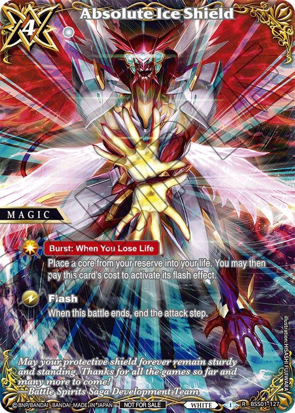 Image for Absolute Ice Shield (BSS01-127) [Battle Spirits Saga Promo Cards] - Battle Spirits Saga