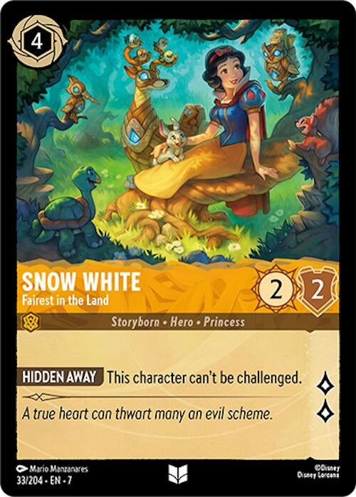 Image for Snow White - Fairest in the Land (33/204) [Archazia's Island] - Disney Lorcana