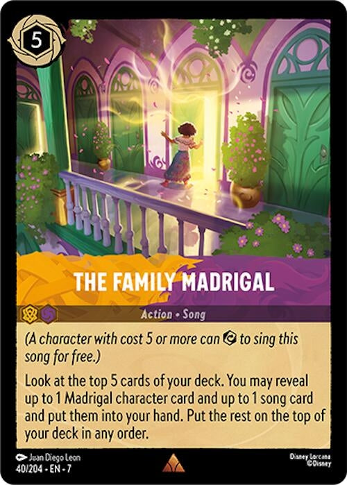 Image for The Family Madrigal (40/204) [Archazia's Island] - Disney Lorcana