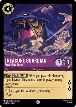 Image for Treasure Guardian - Foreboding Sentry (47/204) [Archazia's Island] - Disney Lorcana