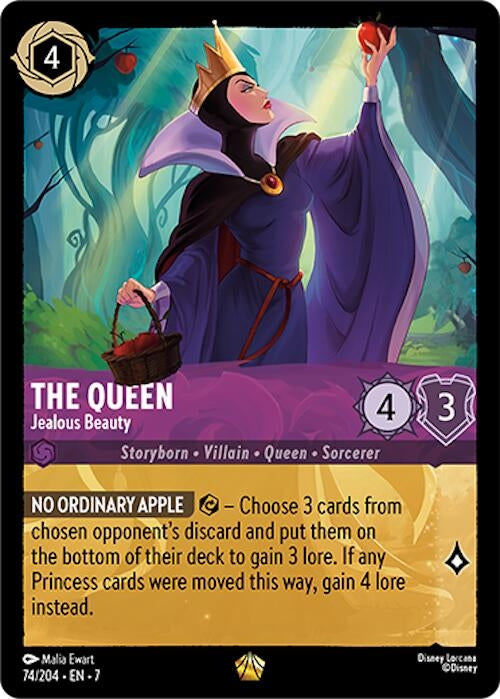 Image for The Queen - Jealous Beauty (74/204) [Archazia's Island] - Disney Lorcana
