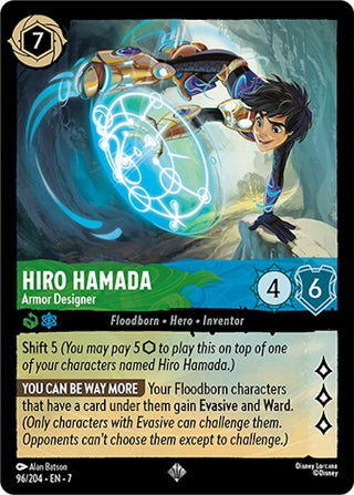 Image for Hiro Hamada - Armor Designer (96/204) [Archazia's Island] - Disney Lorcana