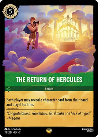 Image for The Return of Hercules (118/204) [Archazia's Island] - Disney Lorcana