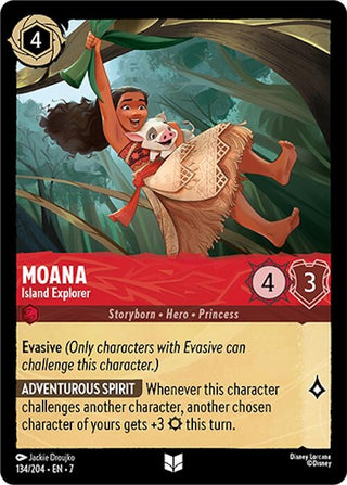 Image for Moana - Island Explorer (134/204) [Archazia's Island] - Disney Lorcana