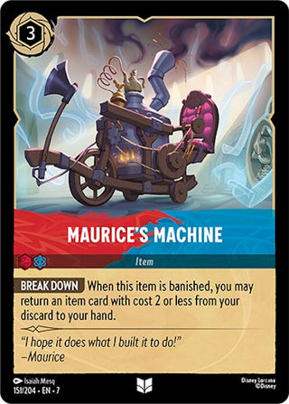 Image for Maurice's Machine (151/204) [Archazia's Island] - Disney Lorcana