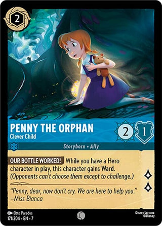 Image for Penny the Orphan - Clever Child (171/204) [Archazia's Island] - Disney Lorcana
