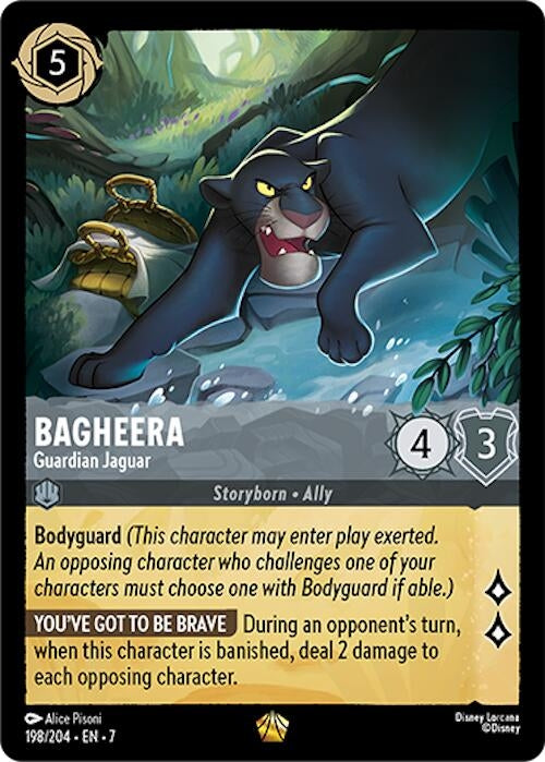 Image for Bagheera - Guardian Jaguar (198/204) [Archazia's Island] - Disney Lorcana