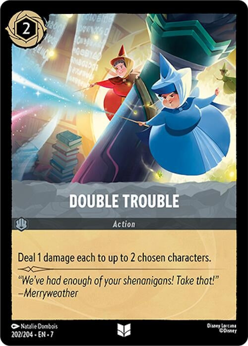 Image for Double Trouble (202/204) [Archazia's Island] - Disney Lorcana