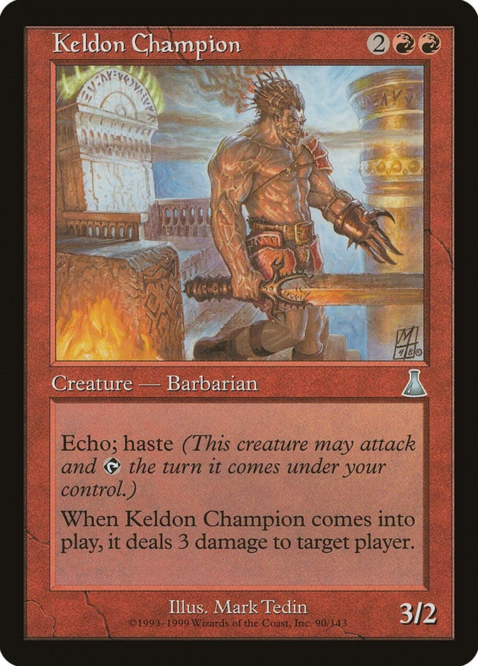 Keldon Champion (90) [UDS] - MTG Single