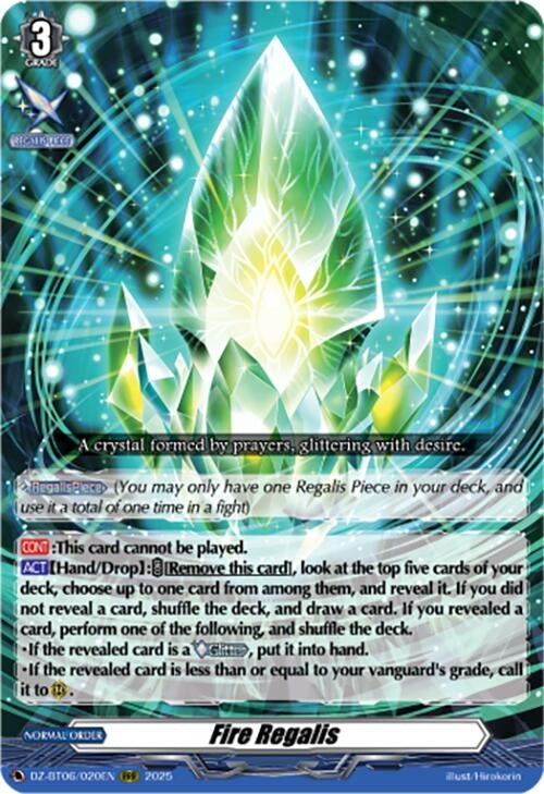 Image for Fire Regalis (DZ-BT06/020EN) [DZ-BT06: Generation Dragenesis] - Cardfight Vanguard